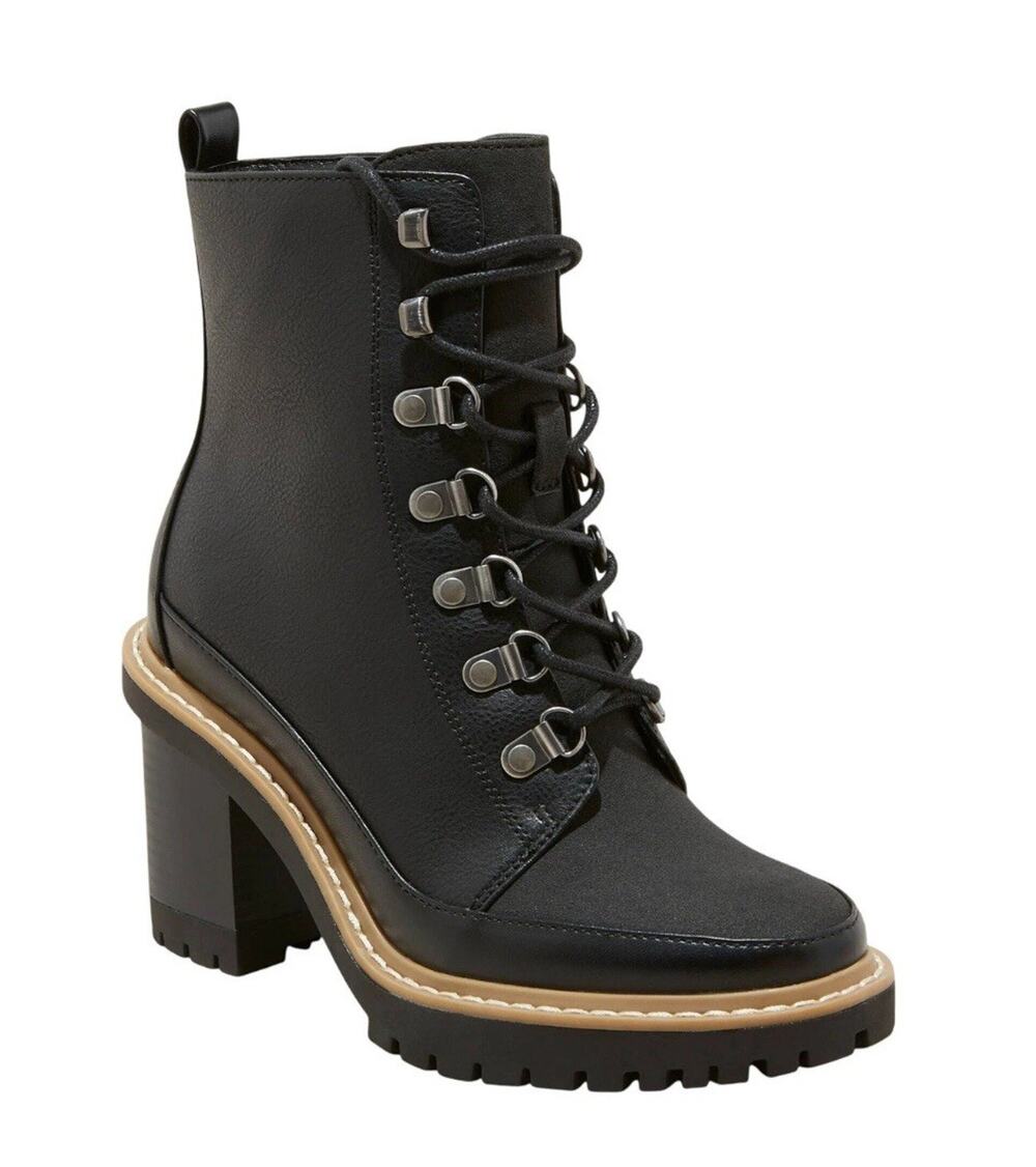 A New Day Womens Tessa Winter Boots Black Size 8